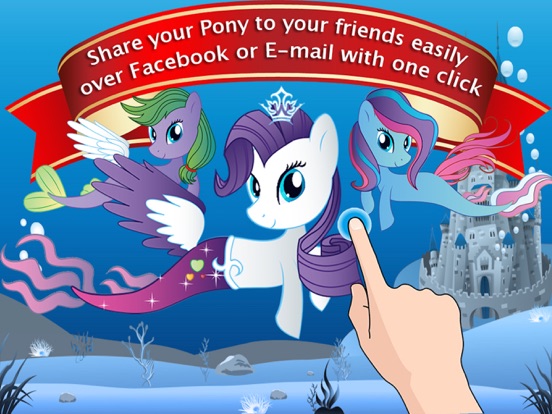 Screenshot #6 pour Dress Up Games for Girls - Fun Mermaid Pony Games