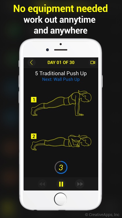 30 Day Push Up Pro ~ Perfect Workout Push Up