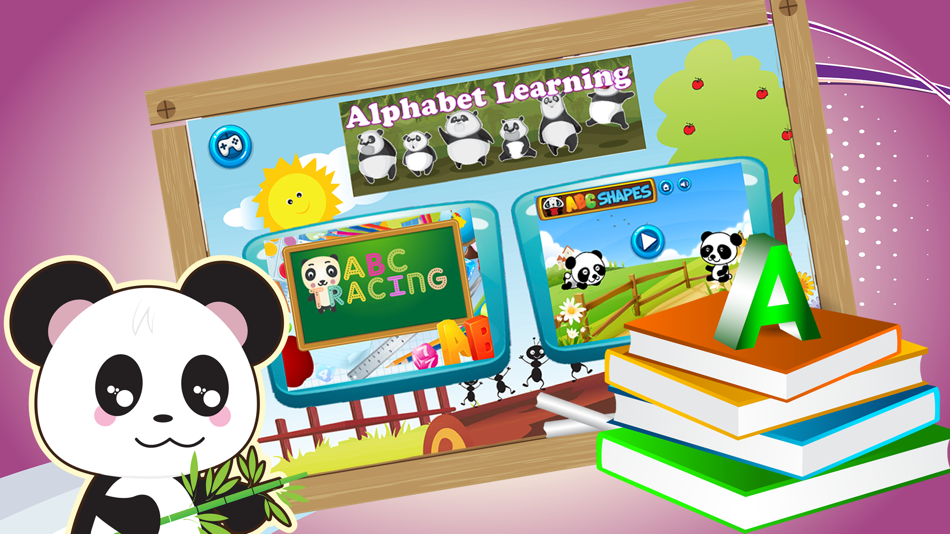 Panda Family Alphabet ABC Letter A to Z Tracing - 1.0.2 - (iOS)