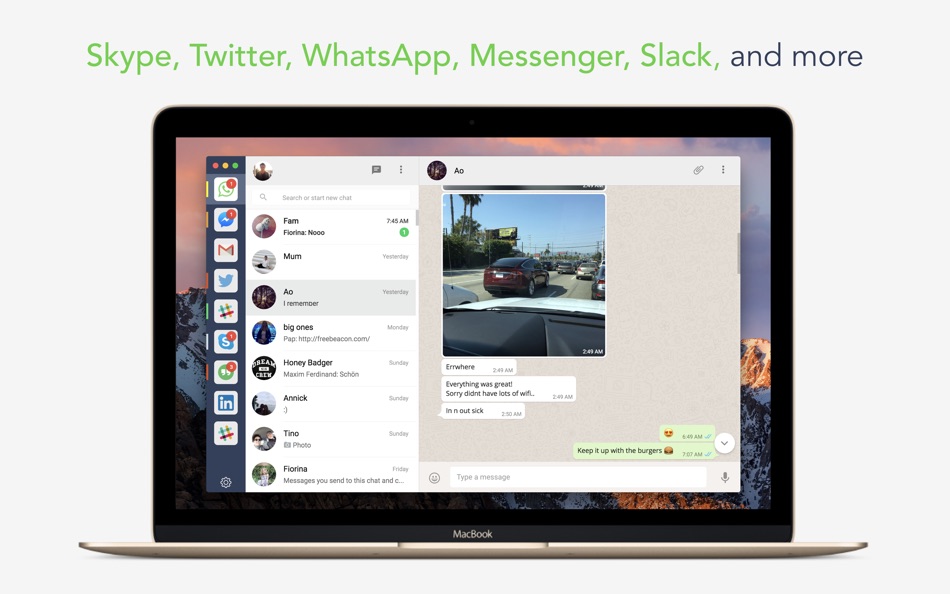 #2. IM+ All-in-One Messenger (macOS) 由: SHAPE GmbH