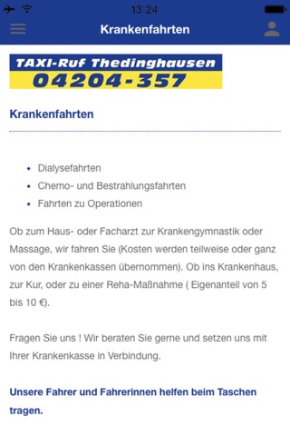 Taxi Ruf - Thedinghausen screenshot 4