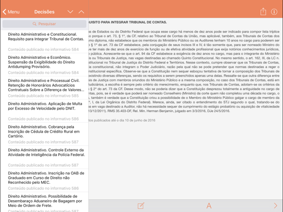 Screenshot #6 pour Informativos do STJ