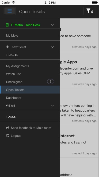 Mojo Helpdesk screenshot-3