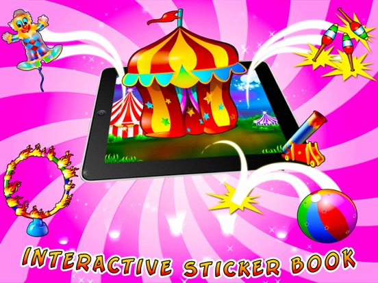 Magic Circus World iPad app afbeelding 3
