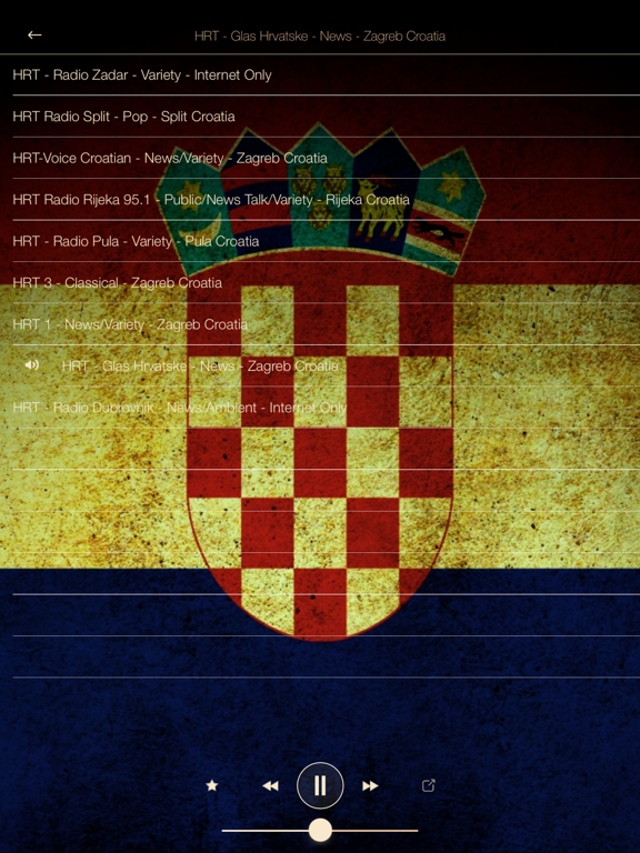 Screenshot #5 pour Croatia Music ONLINE Radio from Zagreb
