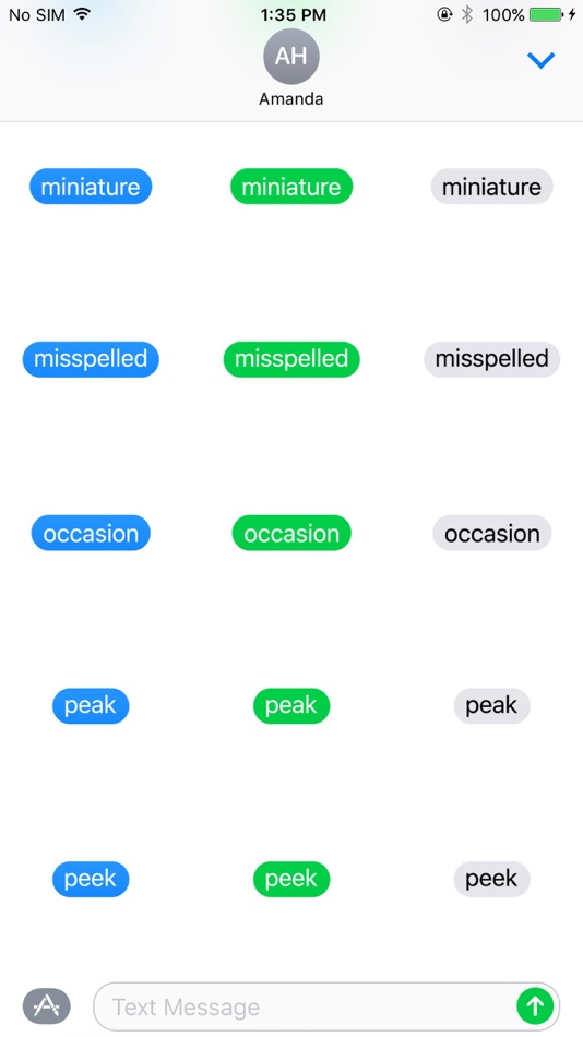 #3. Autocorrect Correct (iOS) Podle: Frosty Pop