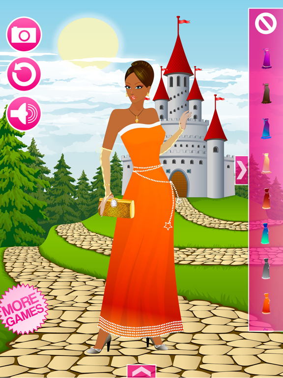 Dress-Up Princess - Dressup, Makeup & Girls Games iPad screenshot