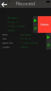 iRecord Audio Recorder : Voice Recorder screenshot #5 for iPhone