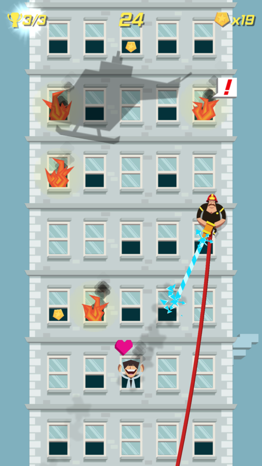 #1. Fired Up (iOS) 由: Noodlecake