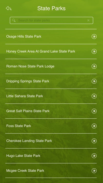 Oklahoma State Parks