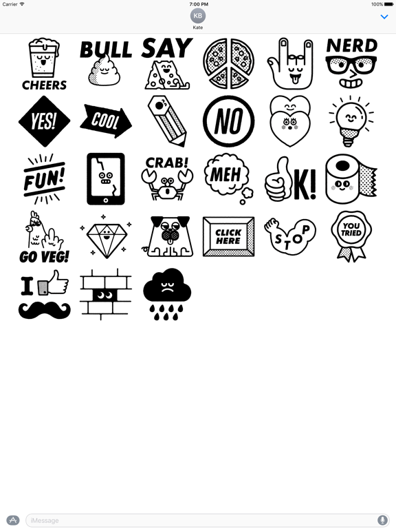 Screenshot #4 pour Iconoclast Stickers by Mojimade