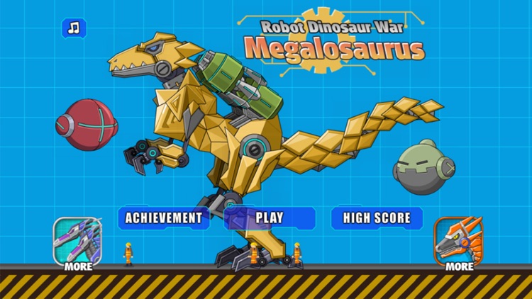 Robot Dinosaur War Megalosaurus screenshot-4