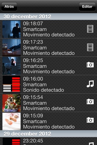 iVigilo Smartcam - Audio Video Surveillance screenshot 3