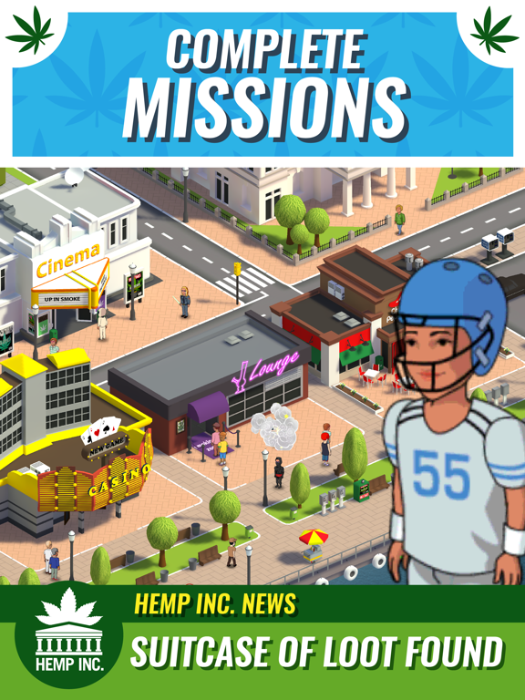 Hemp Inc - Weed & Marijuana Business Game iPad screenshot 4 - Games app