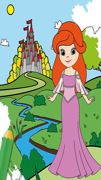 Rasca y adivina princesas – libro de colorear screenshot 2