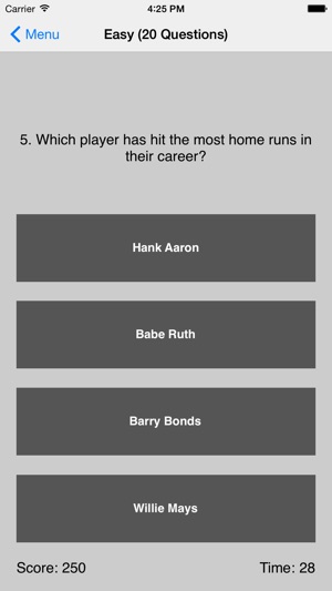 Ultimate Baseball Trivia(圖3)-速報App