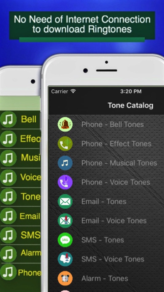 Ringtones for SMS, Emails, Phone Calls - 1.0.1 - (iOS)