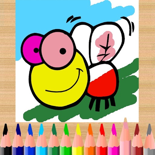 Magic paint - Kids coloring book icon