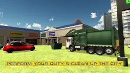 Game screenshot свалка мусоровоз тренажер - диск мусорный контейнер и забрать мусор из большого города mod apk