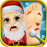 Christmas Foot Spa Doctor - little santa baby salon kids games for boys and girls