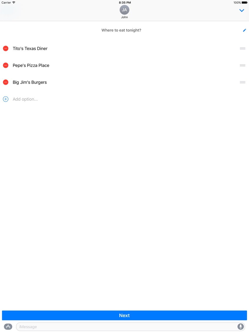 iPad screenshot