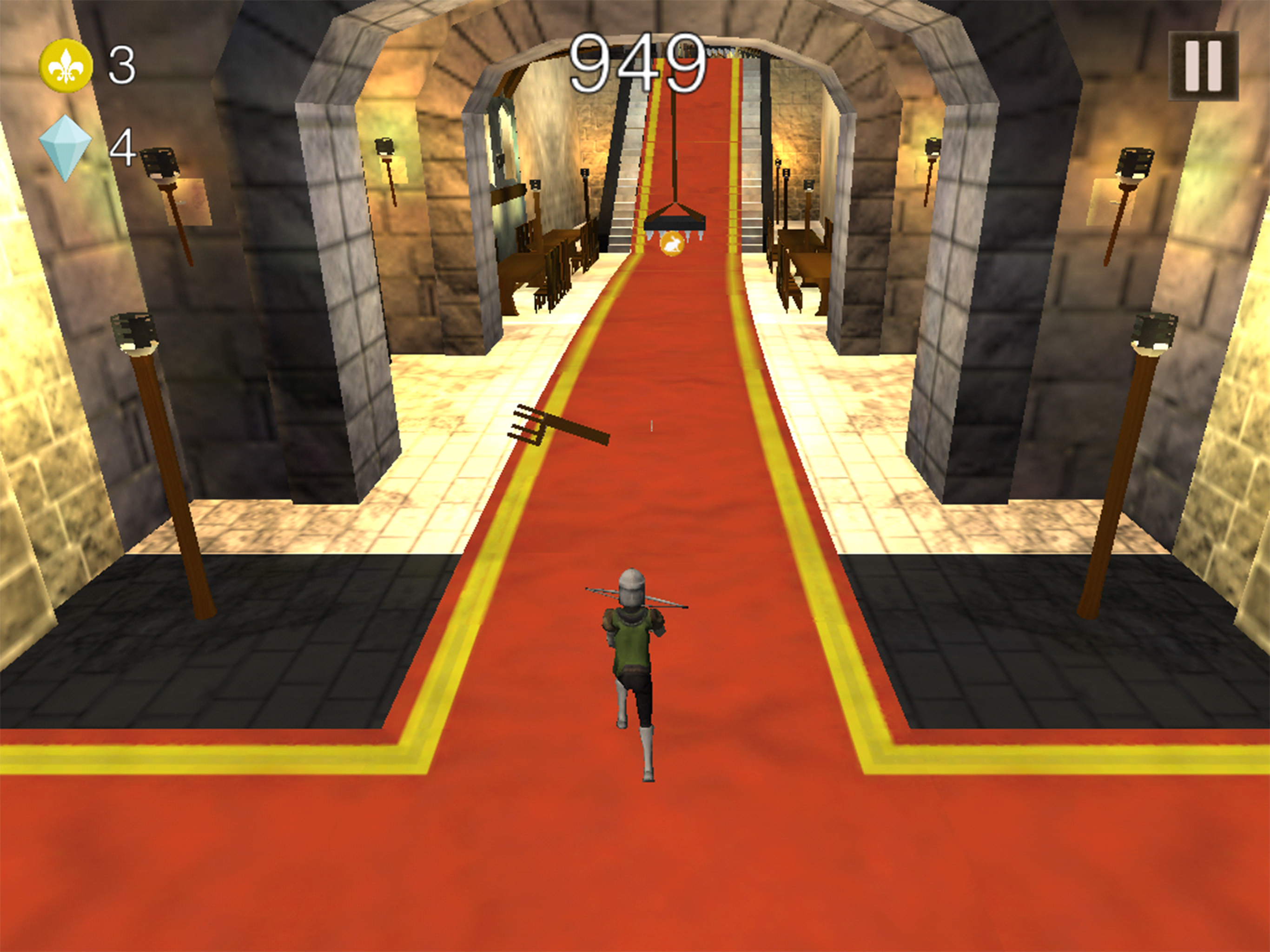 Angry Infinite Runner - A Survival Run with Dragon screenshot 6