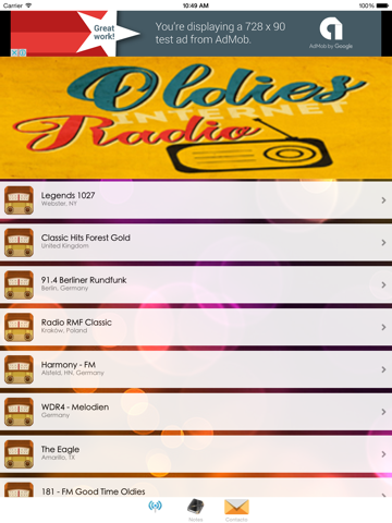 Screenshot #4 pour A+ Oldies Radio Stations - Oldies Music Radio