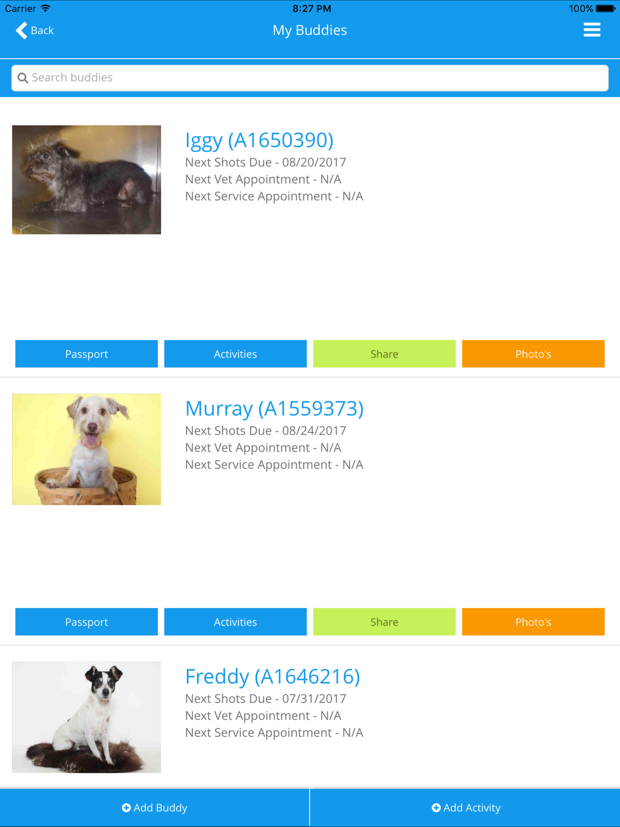 Care and Management App for Rescue Organizations screenshot 6