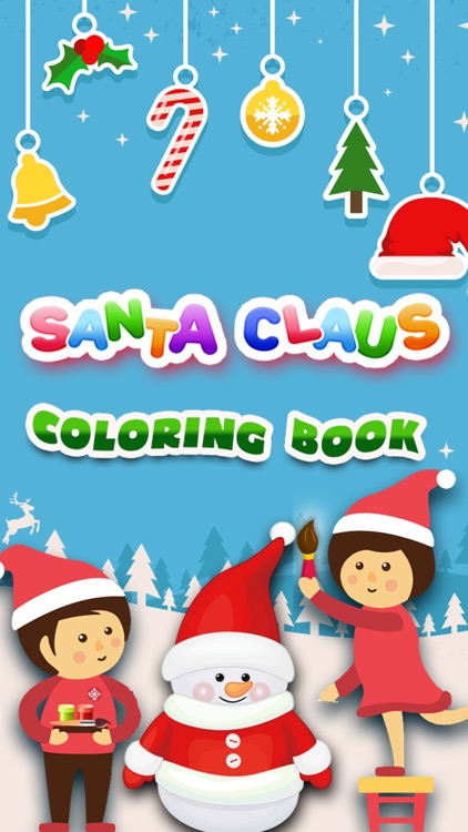 SantaClaus Coloring Book - My First Coloring Book