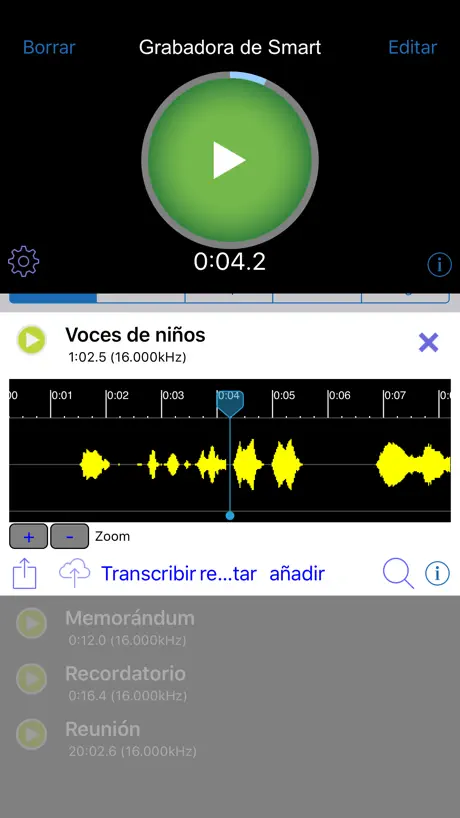 Grabadora Inteligente