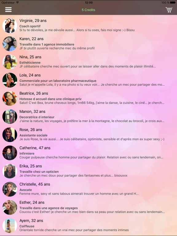 Screenshot #4 pour Chat Rencontre & Flirt