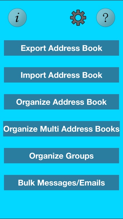 Free Bulk SMS Multi Address Book Organizer+
