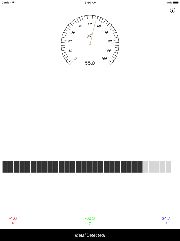 Screenshot #5 pour Metal Sniffer Free - Metal Detector & Tesla Meter