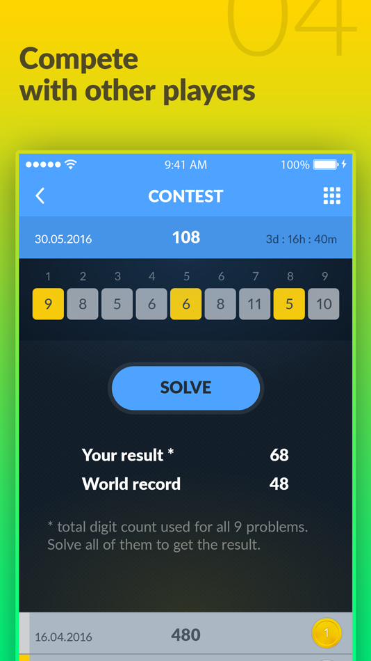 #4. Tchisla: Number Puzzle (iOS) 由: HORIS INTERNATIONAL LIMITED