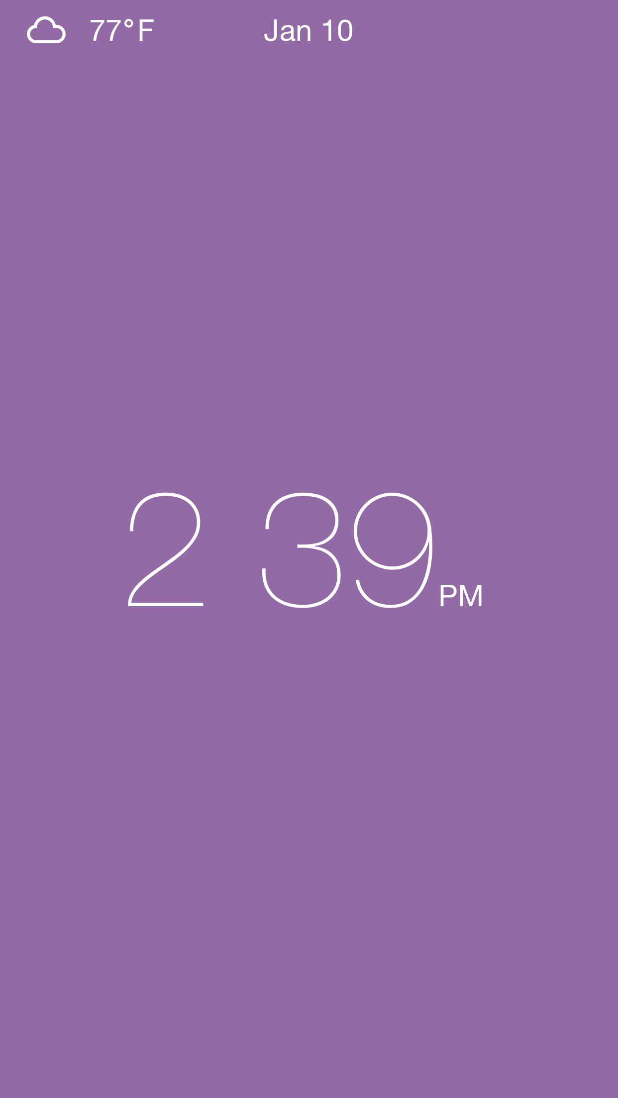Clock - Modern deskclock with nightstand mode screenshot 5