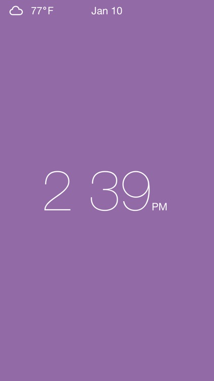 Clock - Modern deskclock with nightstand mode screenshot-4