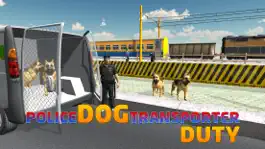 Game screenshot Police Dog Transporter Truck – Drive minivan & transport dogs in this simulator game hack