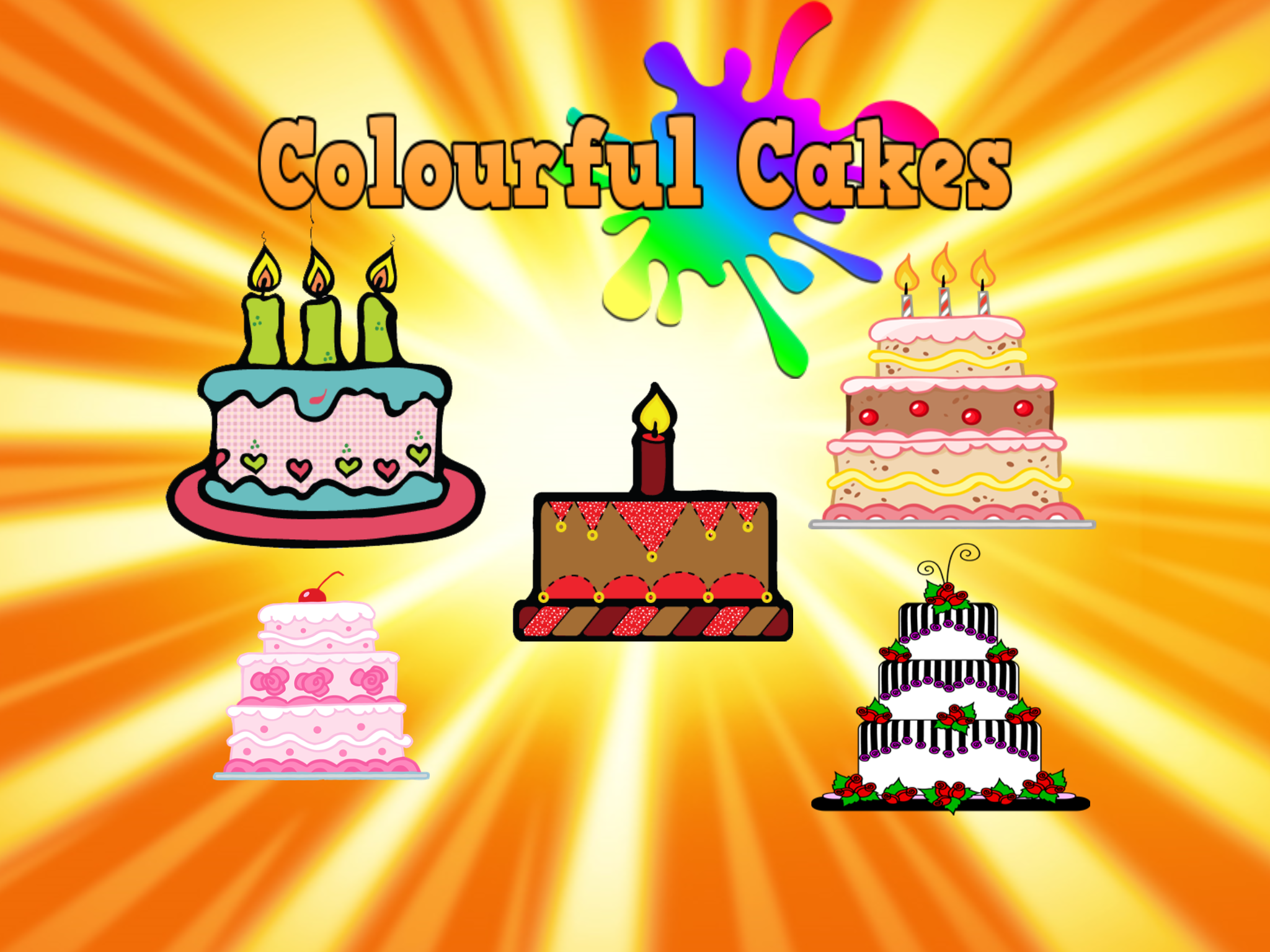 Colourful Cake