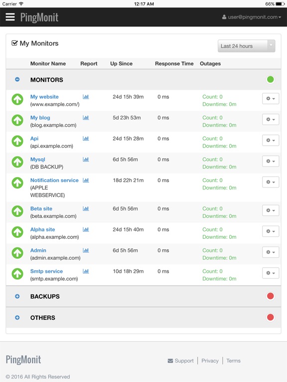 Screenshot #6 pour PingMonit
