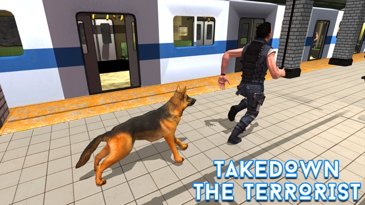 Police Subway Security Dog – City crime chase sim