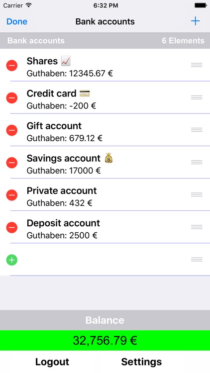 Bank Accounts Balance screenshot-4