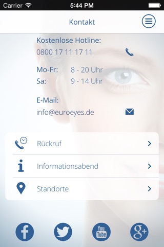 EuroEyes – Nie wieder Brille! screenshot 4