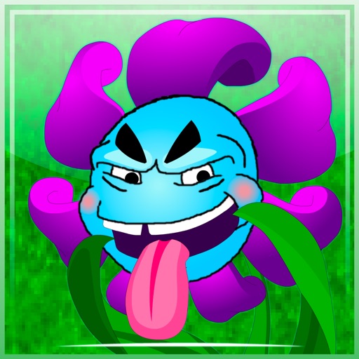 Angry bad flowers Icon
