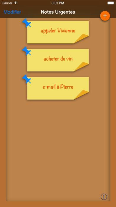 Screenshot #1 pour Urgent Notes