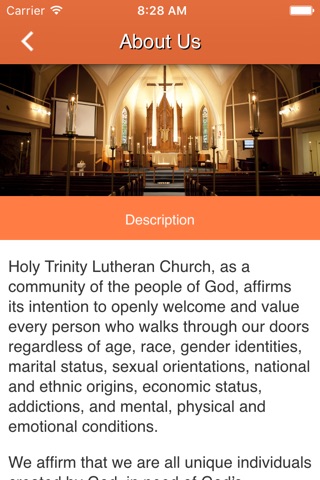 Holy Trinity Lutheran Church - Elgin, IL screenshot 2