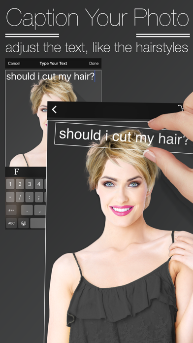 Women's Hairstyles - Try on a new style Screenshot