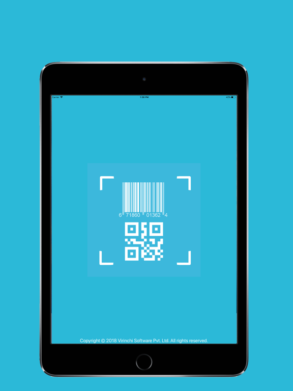 QR Code Read Scan and Generate iPad screenshot 1 - Utilities app