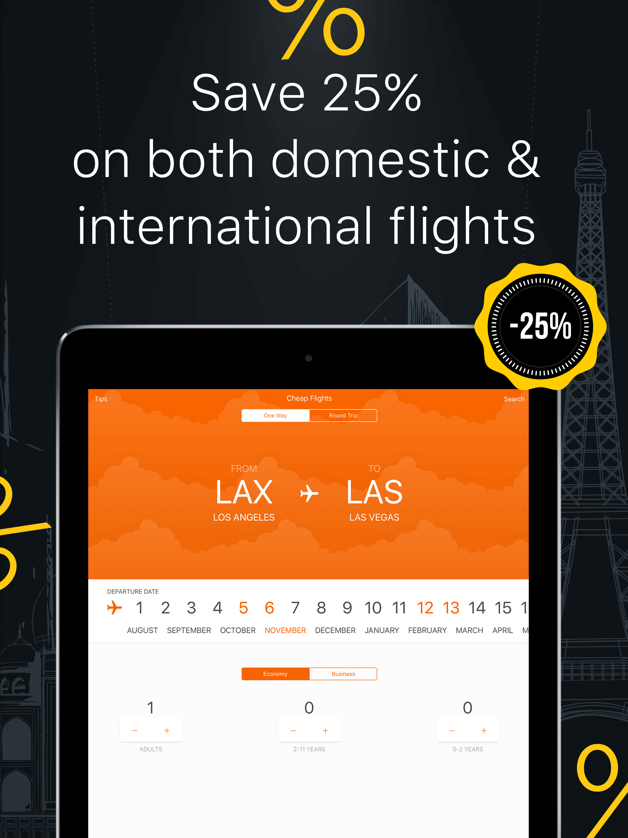 The US Cheapest Airfare Finder - 777 Airways screenshot 8