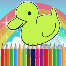 Activities of Funny Farm Animal Coloring Drawing for Kids