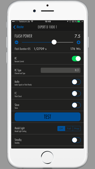 Screenshot #2 pour Hensel Remote